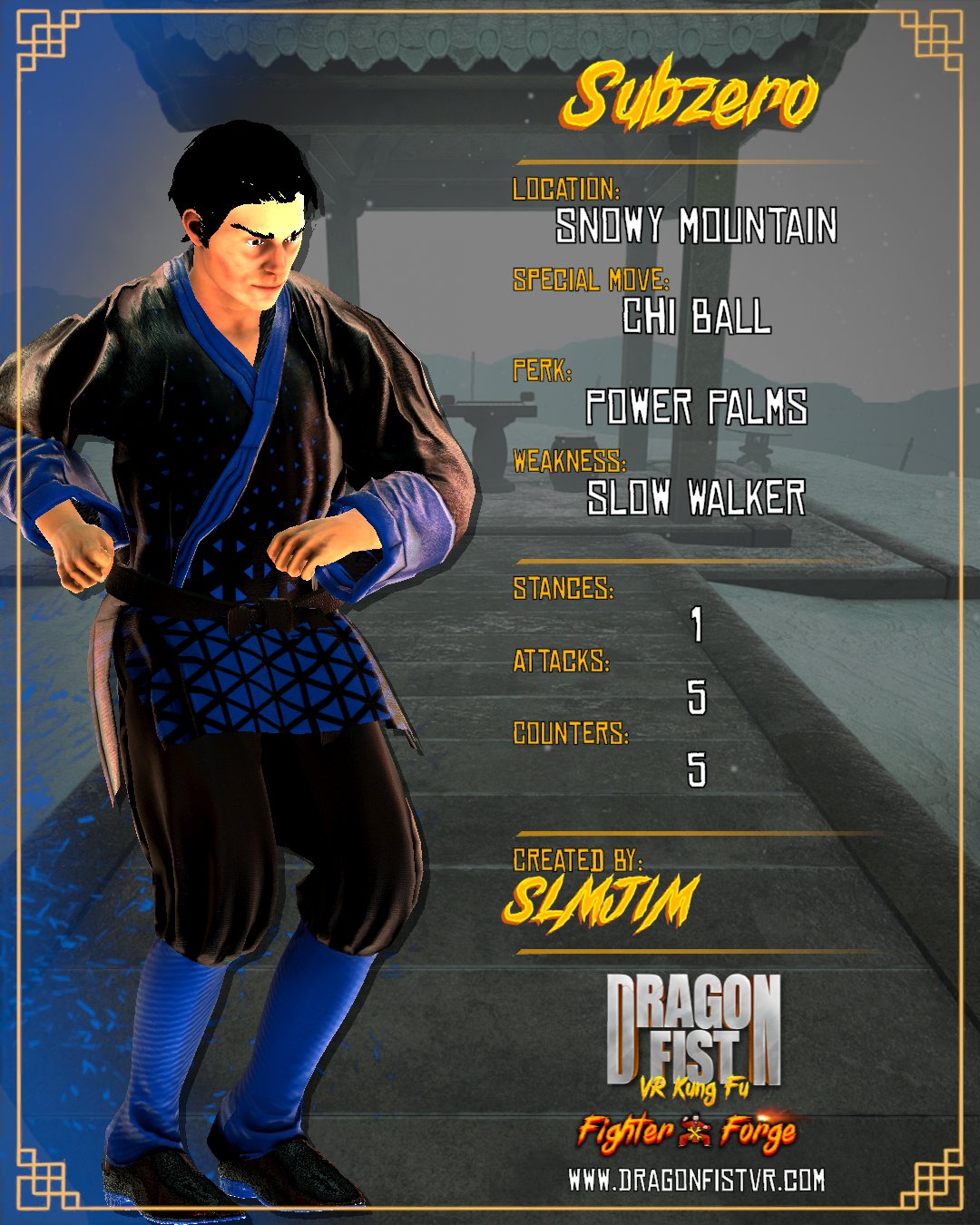 Subzero - Created By: SLMJIM