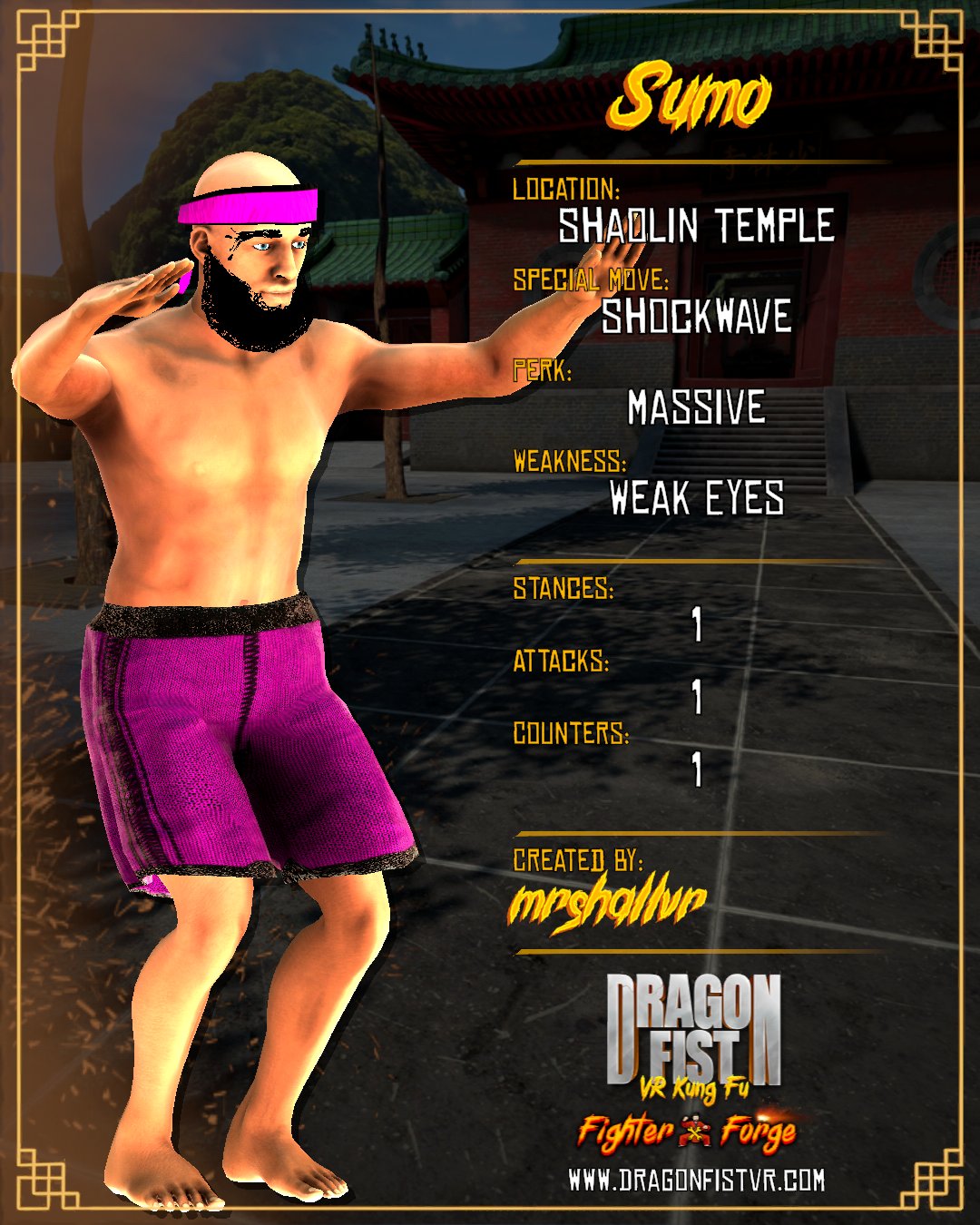 Sumo - Created By: mrshallvr