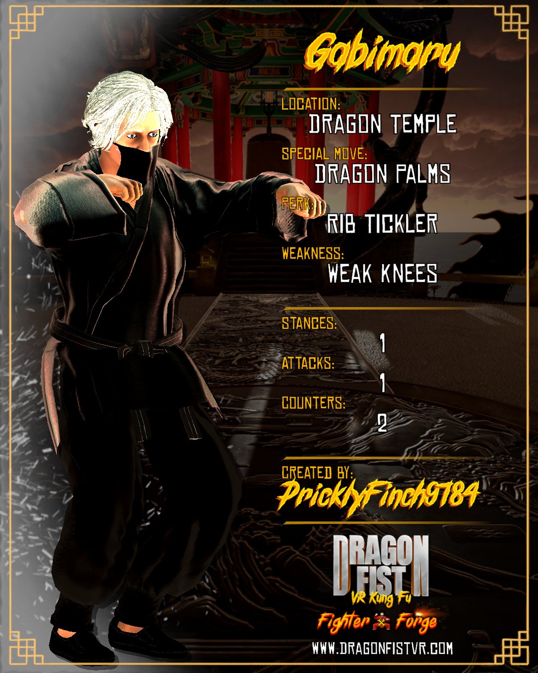 Gabimaru - Created By: PricklyFinch9784