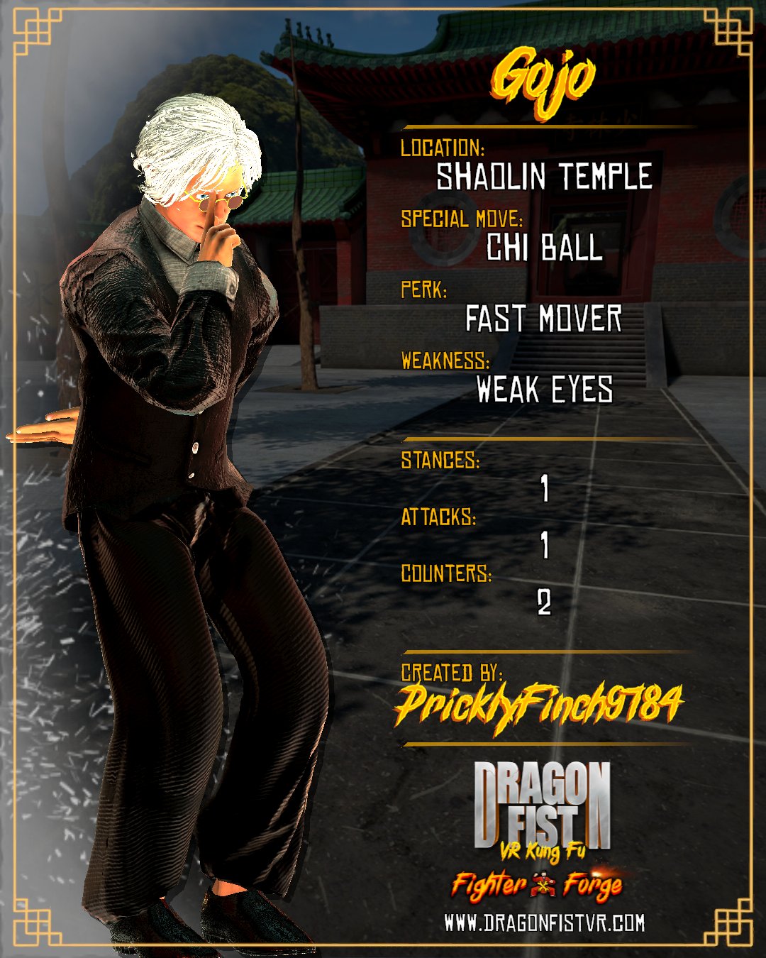 Gojo - Created By: PricklyFinch9784