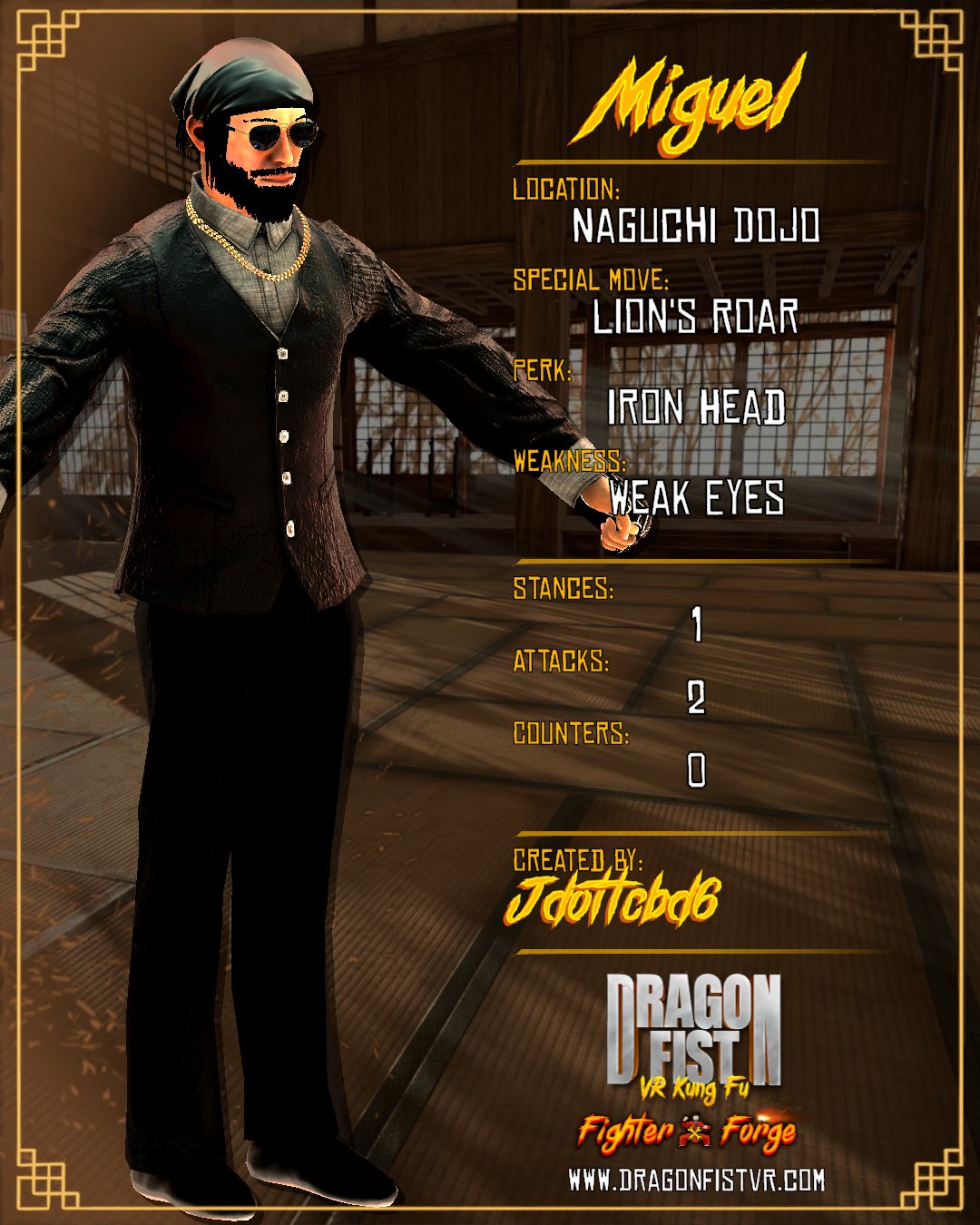 Miguel - Created By: Jdottcbd6