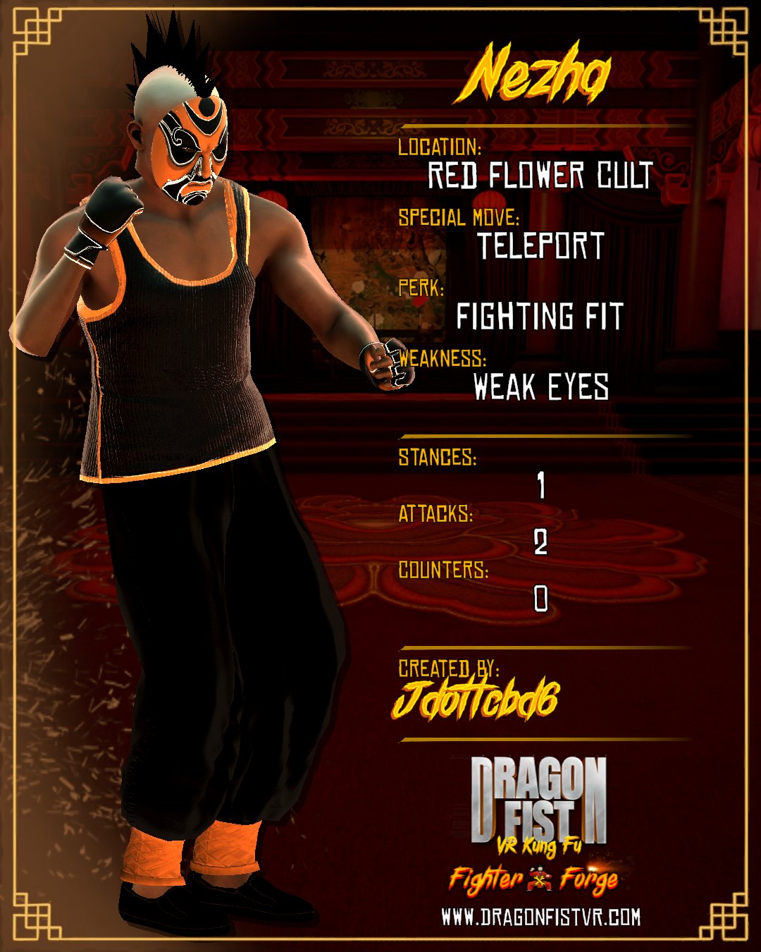 Nezha - Created By: Jdottcbd6