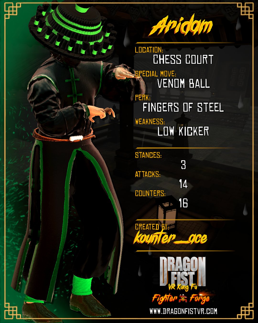 Aridam - Created By: kounter_ace