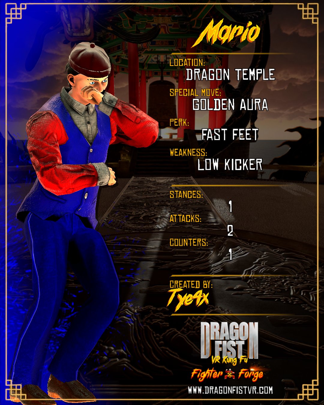 Mario - Created By: Tye4x