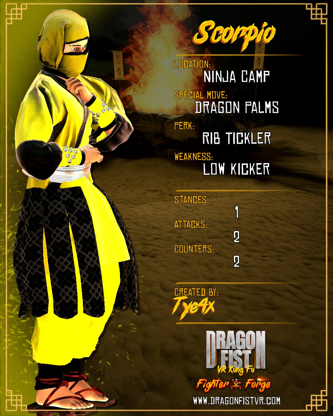 Scorpio - Created By: Tye4x