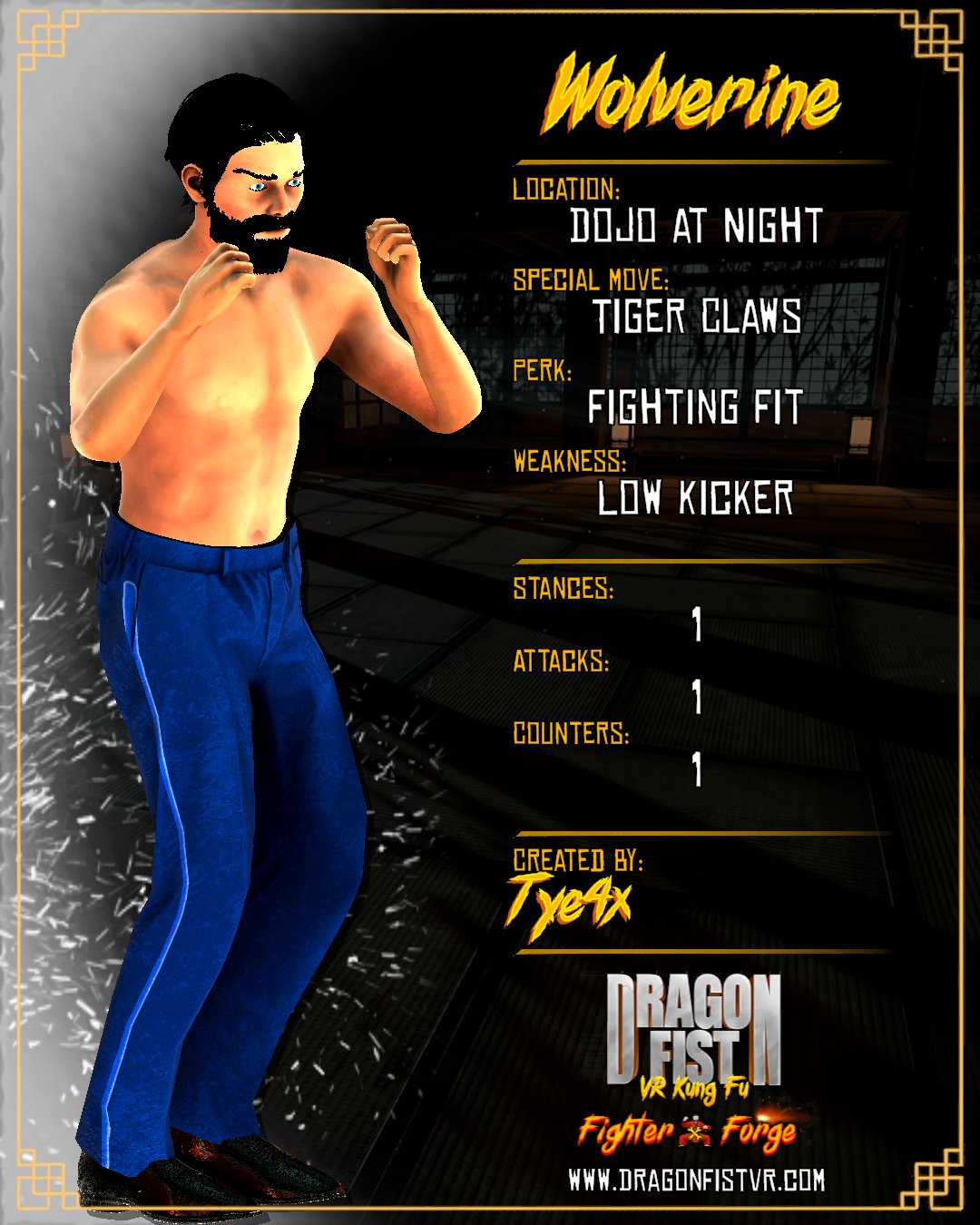 Wolverine - Created By: Tye4x