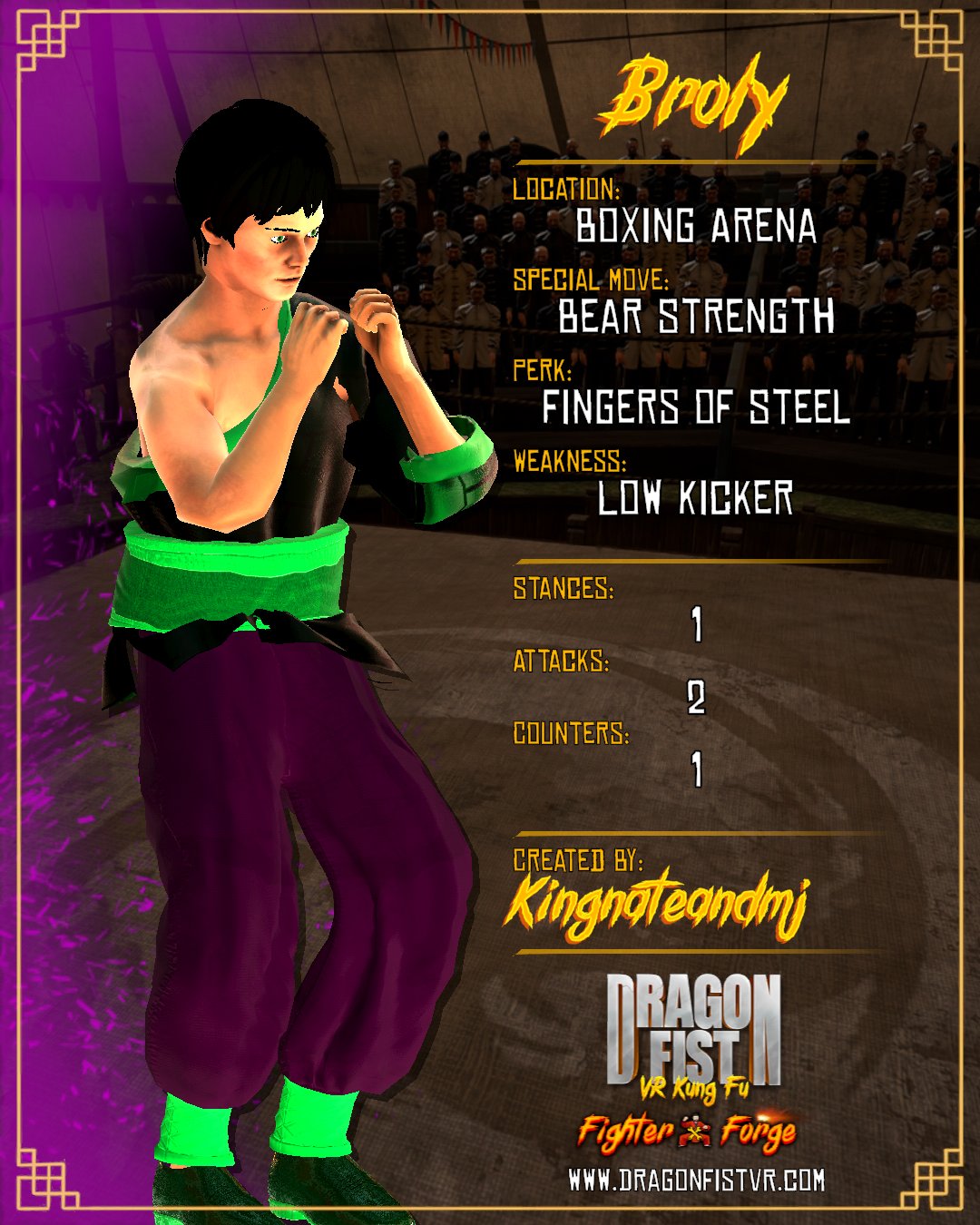 Broly - Created By: Kingnateandmj