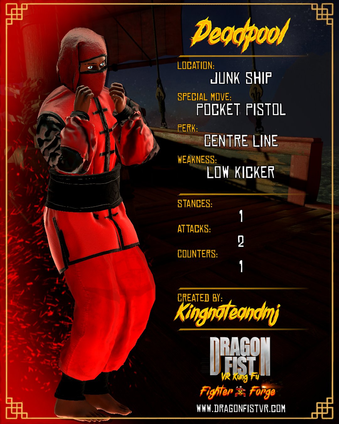 Deadpool - Created By: Kingnateandmj