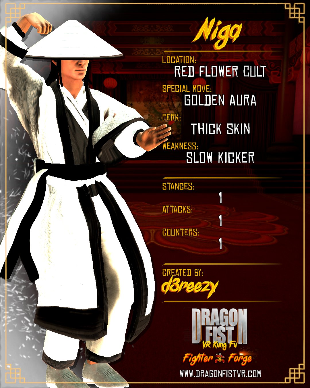 Niga - Created By: d3reezy