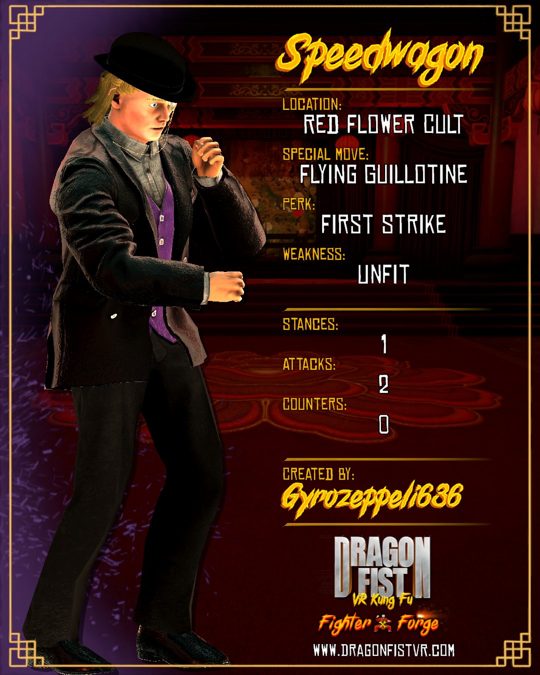Speedwagon - Created By: Gyrozeppeli636