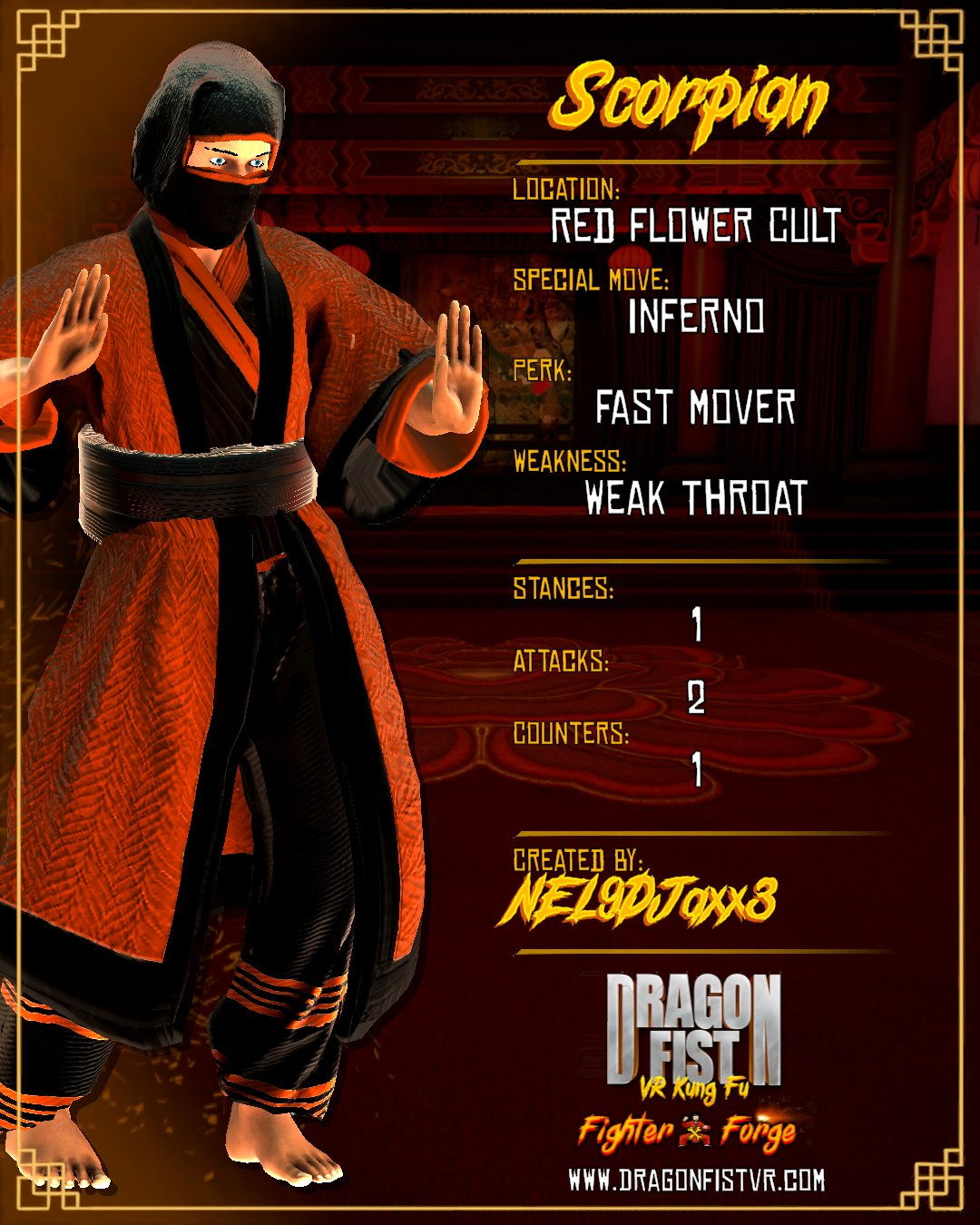 Scorpian - Created By: NEL9DJaxx3