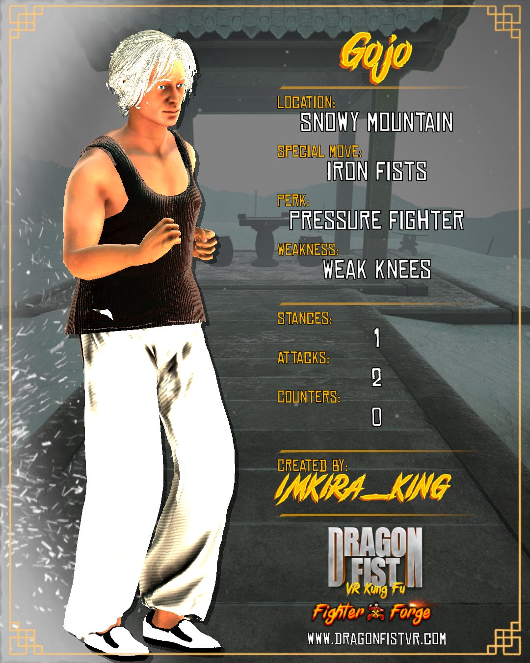 Gojo - Created By: IMKIRA_KING