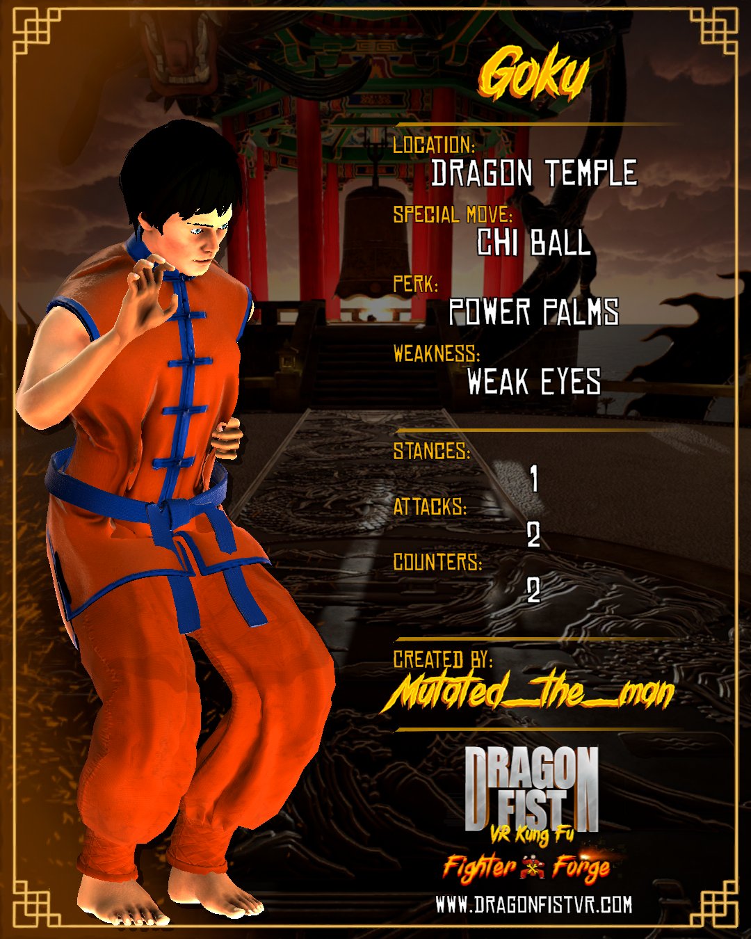 Goku - Created By: Mutated_the_man
