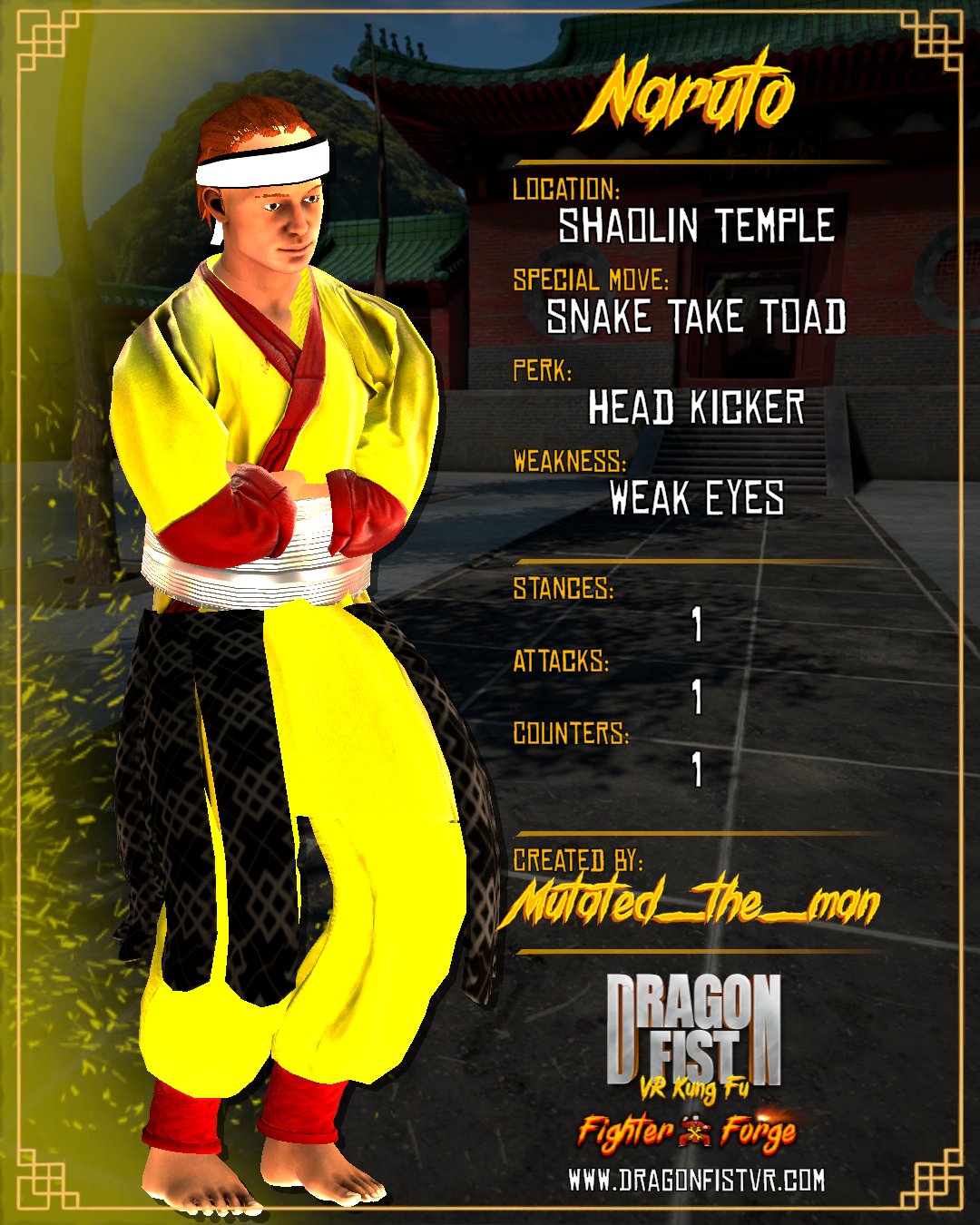 Naruto - Created By: Mutated_the_man