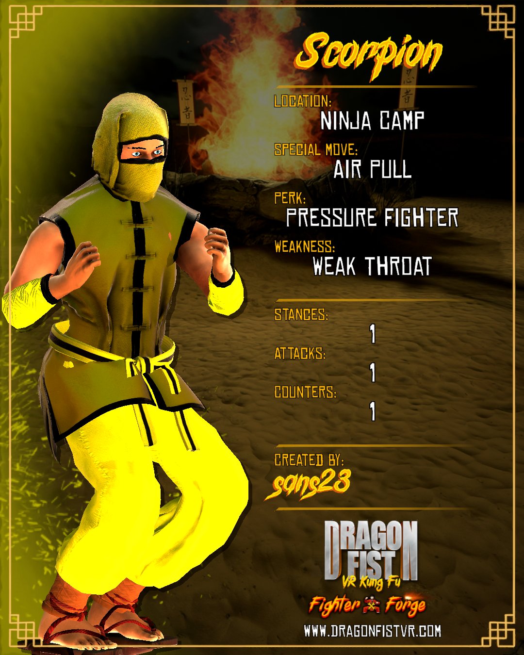 Scorpion - Created By: sans23