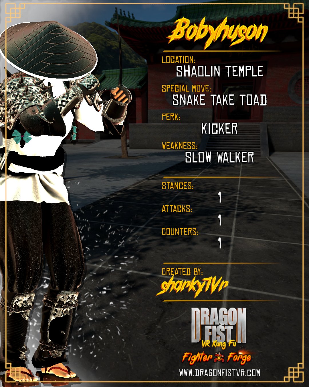 Bobyhuson - Created By: sharky7Vr