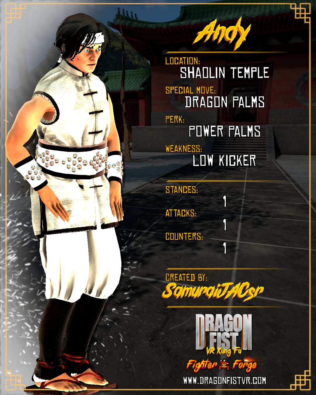 Andy - Created By: SamuraiJACsr