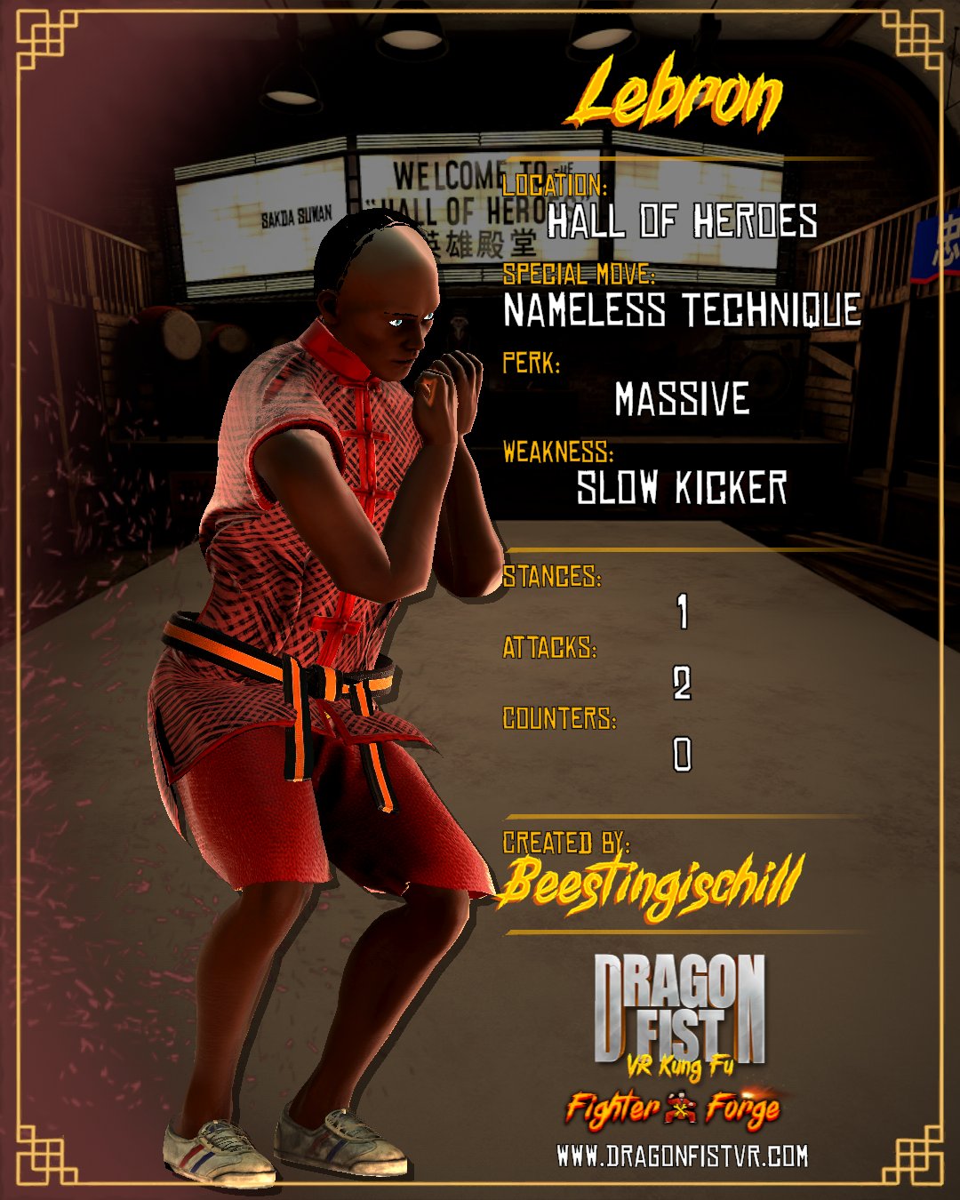 Lebron - Created By: Beestingischill