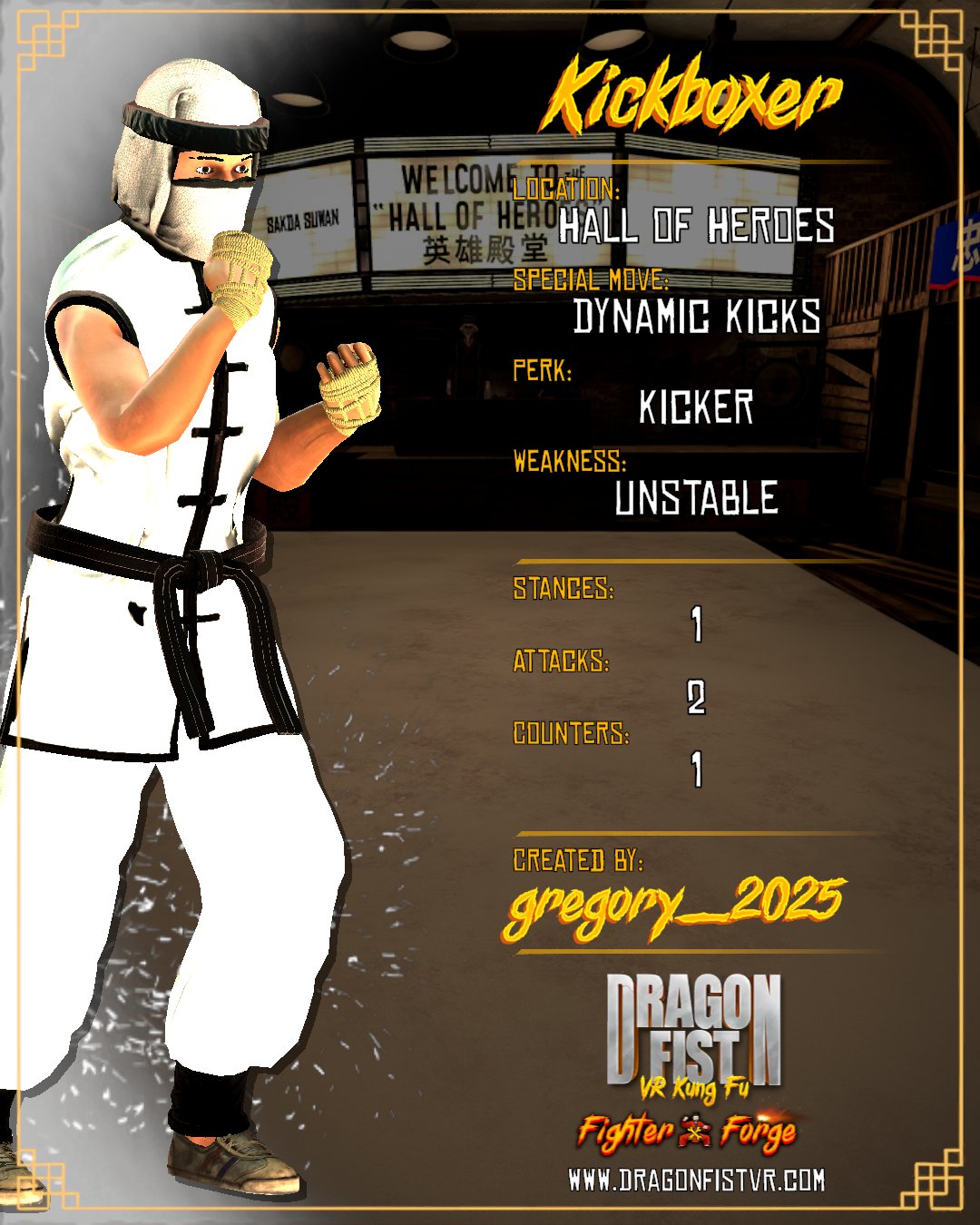 Kickboxer - Created By: gregory_2025