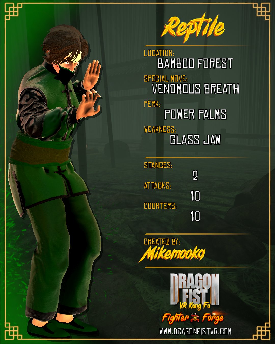 Reptile - Created By: Mikemooka