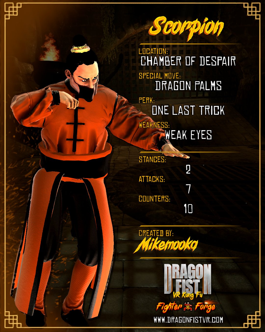 Scorpion - Created By: Mikemooka