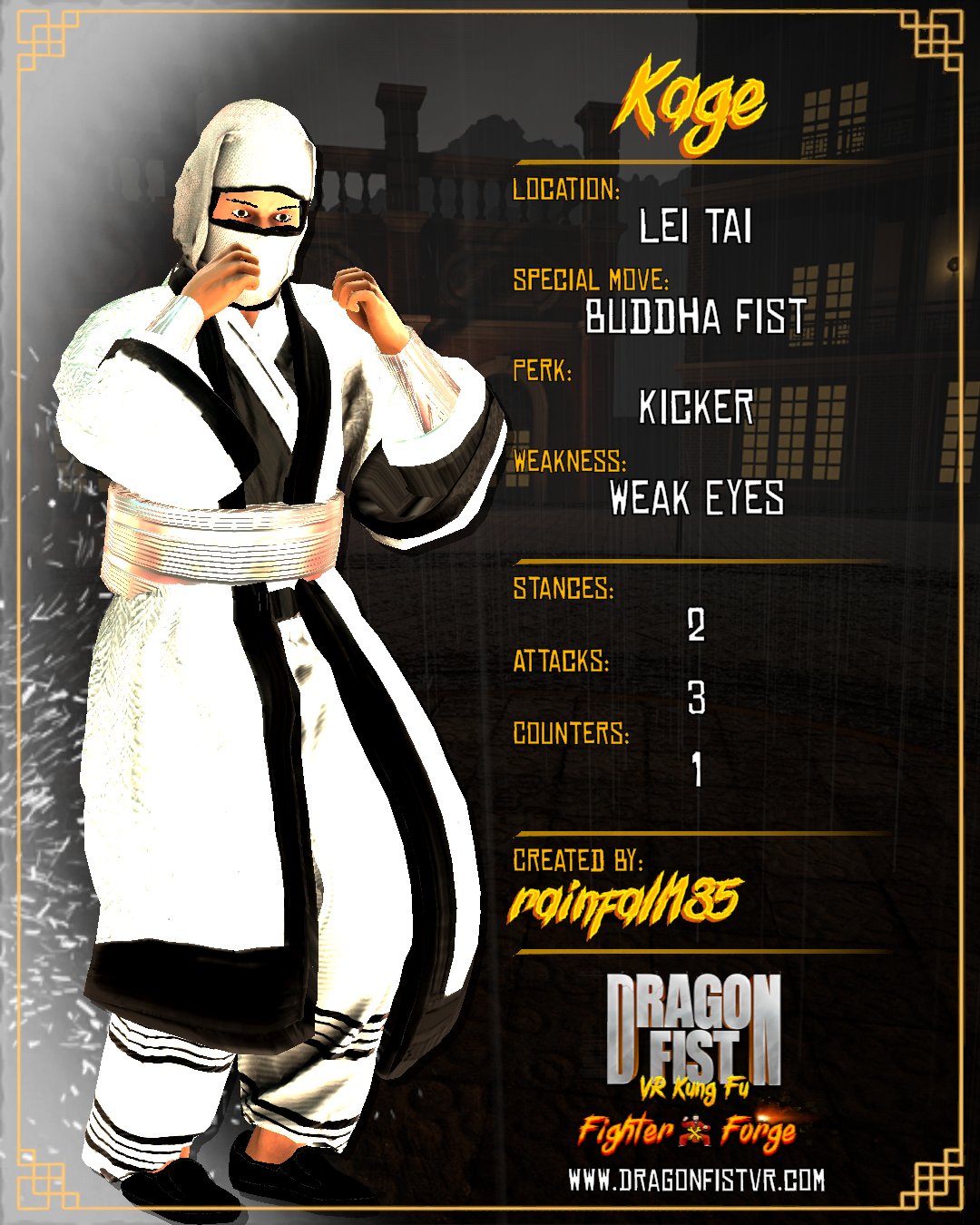 Kage - Created By: rainfall135