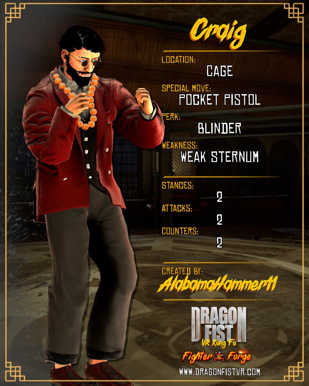 Craig - Created By: AlabamaHammer11