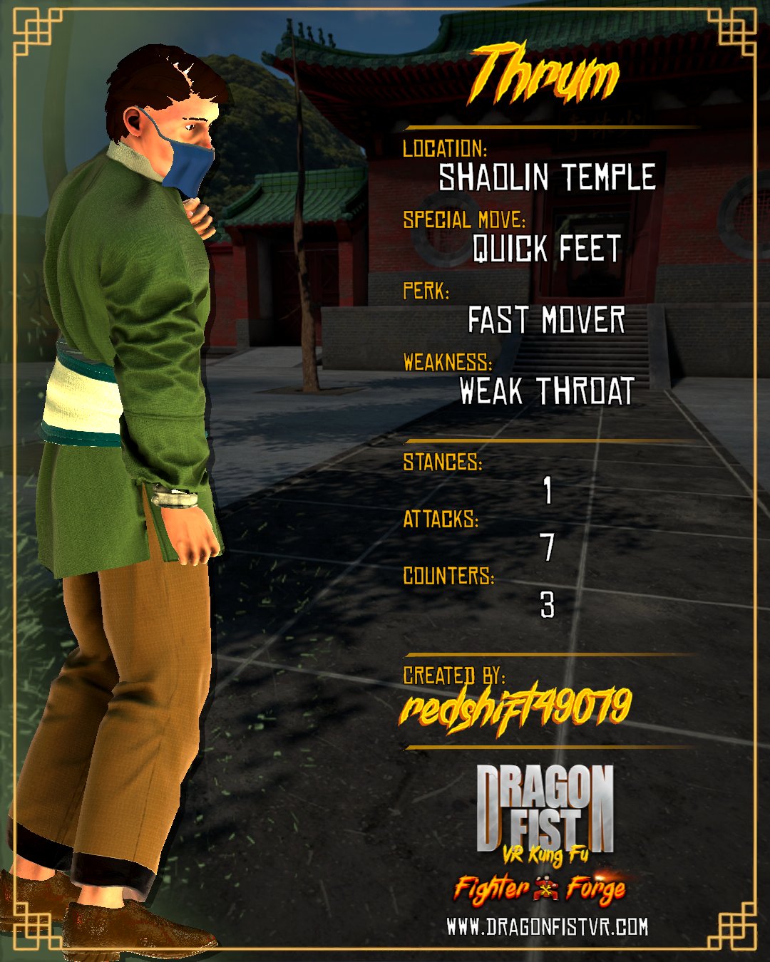 Thrum - Created By: redshift49079