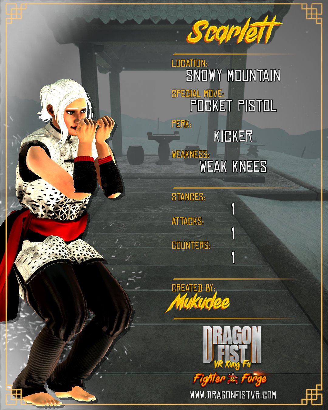 Scarlett - Created By: Mukudee