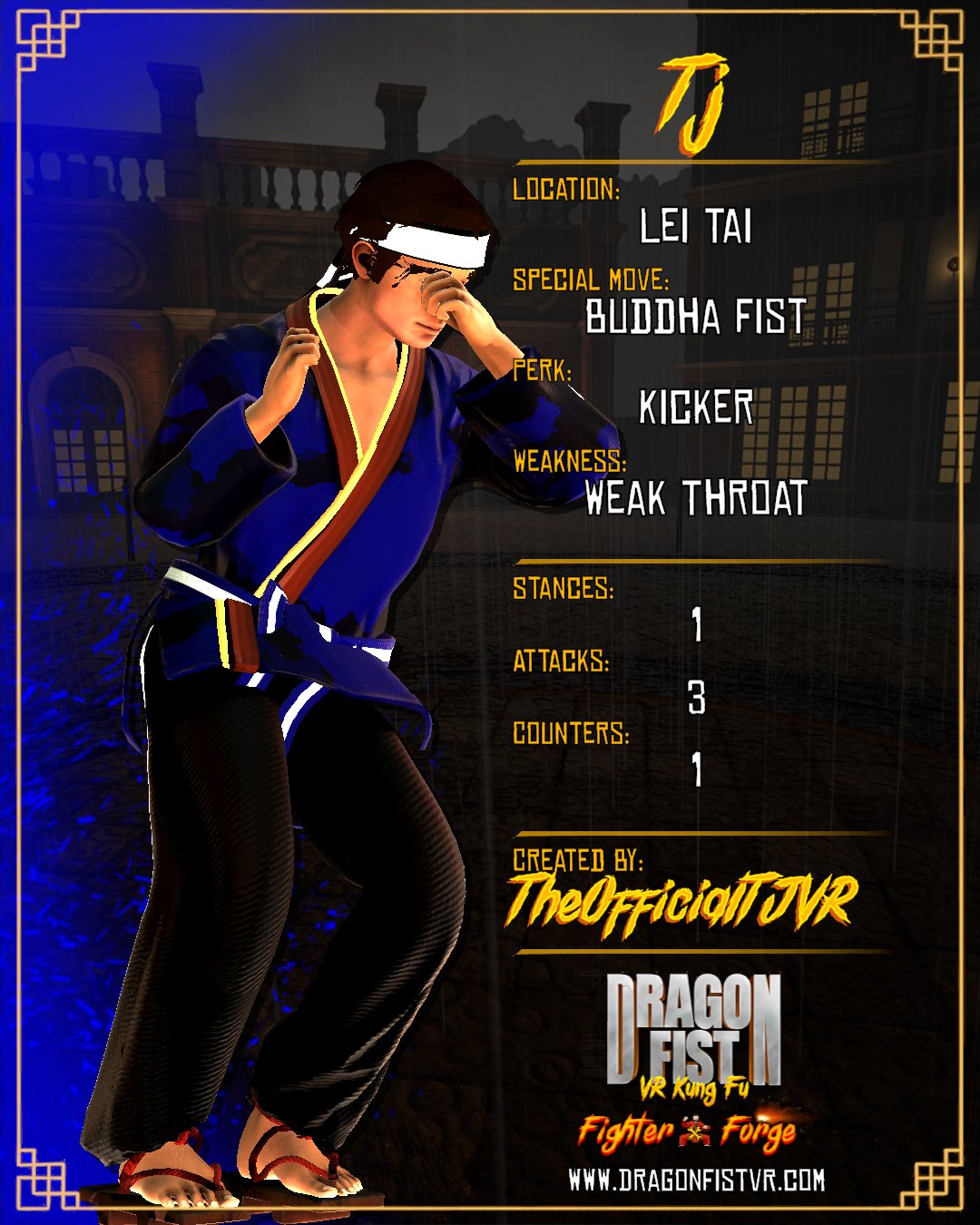 Tj - Created By: TheOfficialTJVR