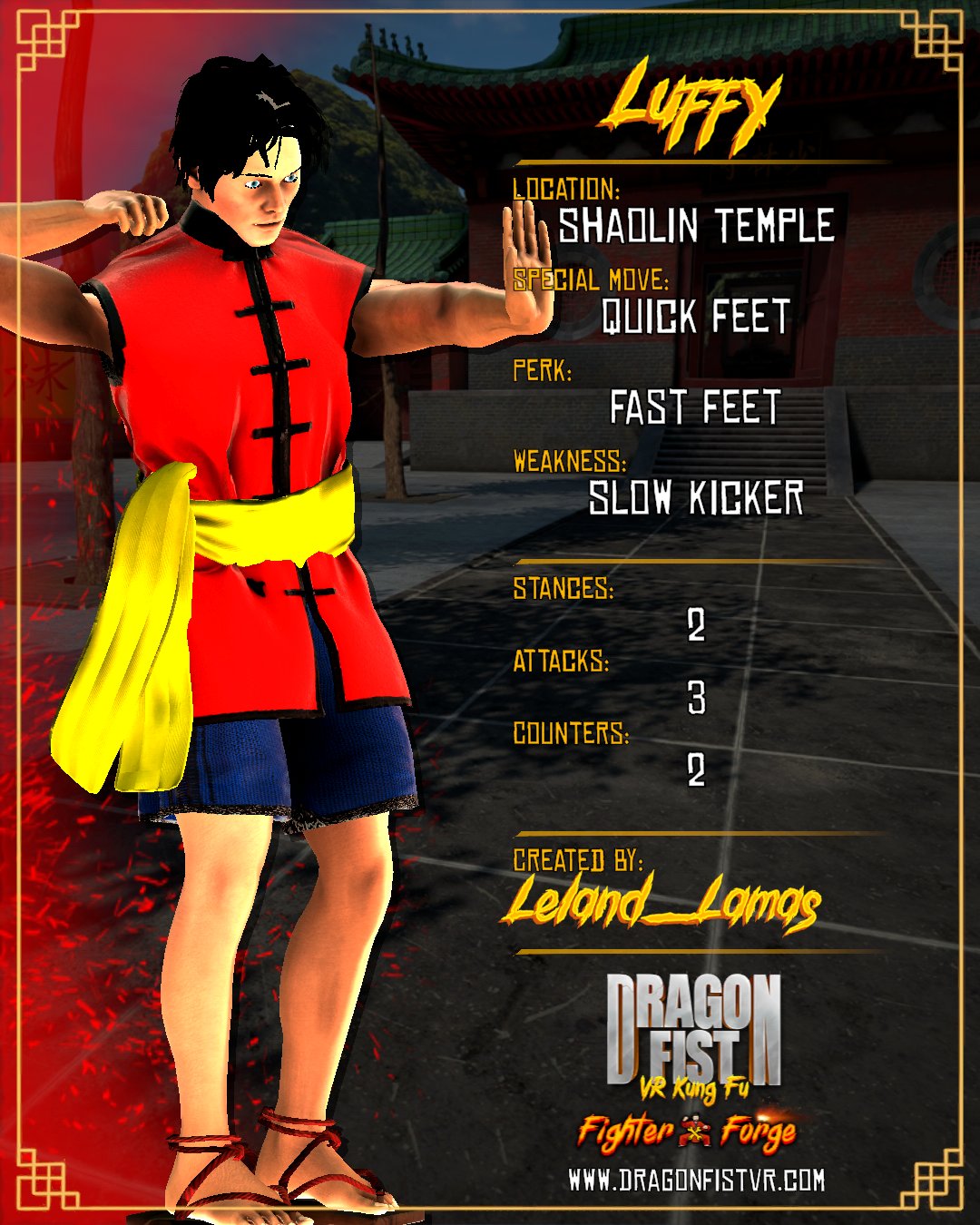 Luffy - Created By: Leland_Lamas