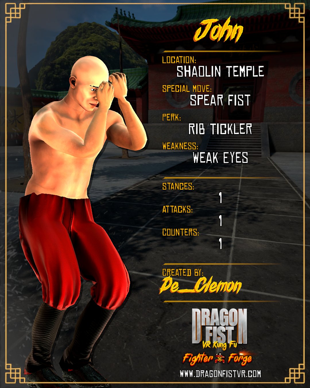 John - Created By: De_Clemon