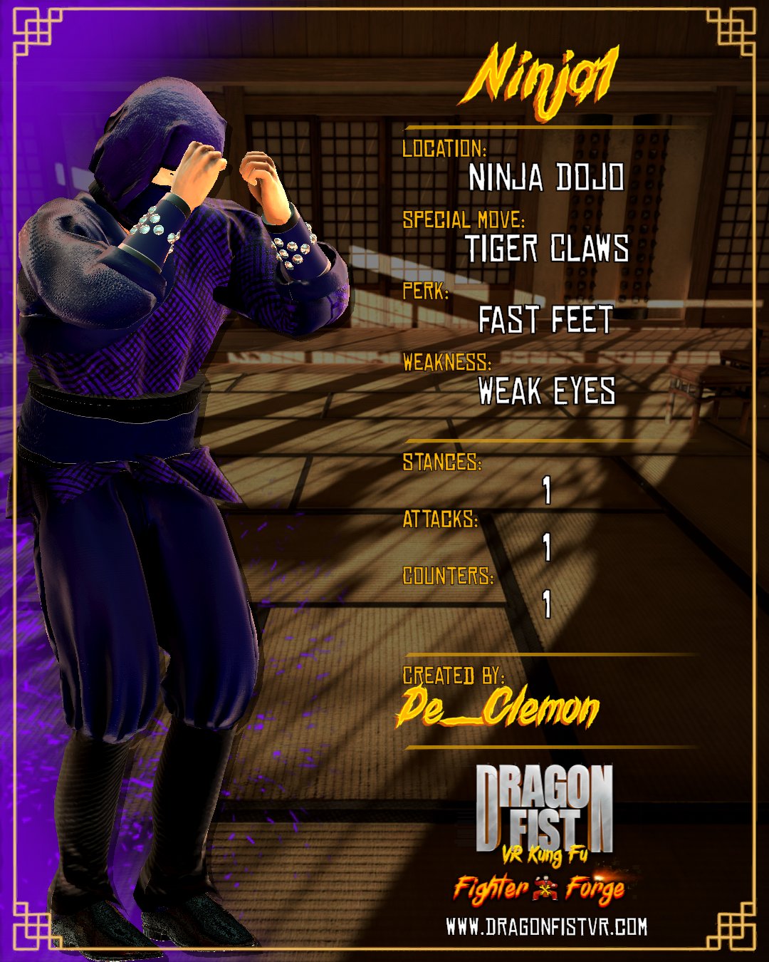 Ninja1 - Created By: De_Clemon