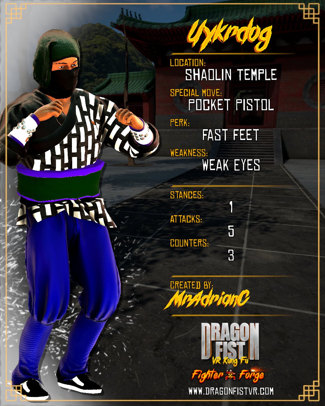 Uykrdog - Created By: MrAdrianC