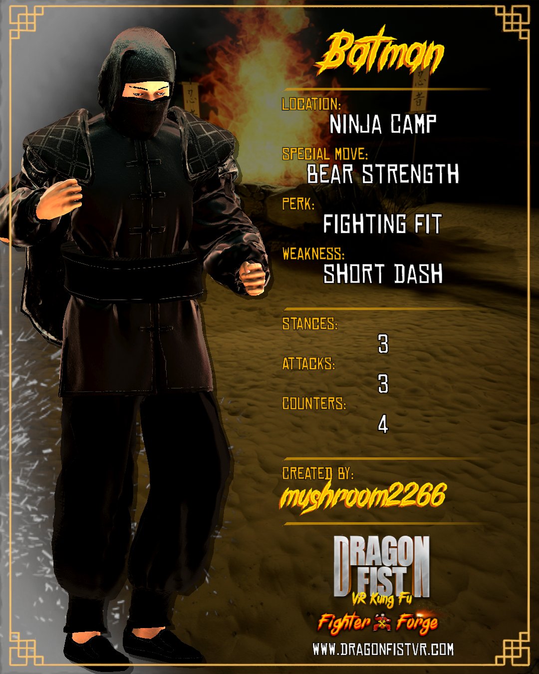 Batman - Created By: mushroom2266