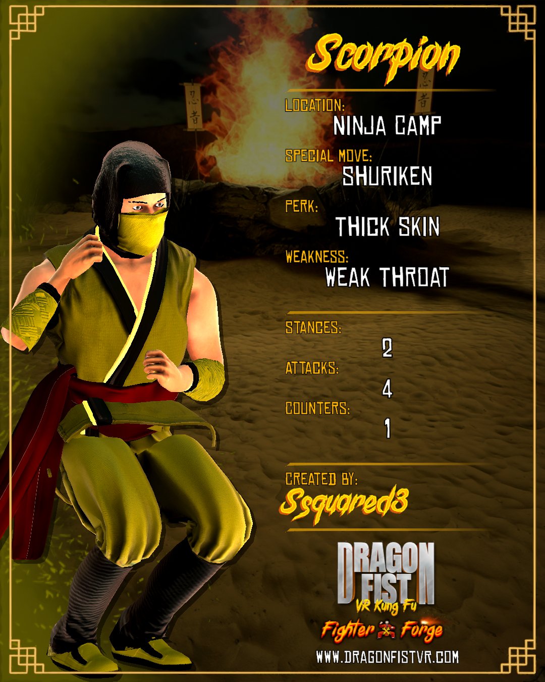 Scorpion - Created By: Ssquared3